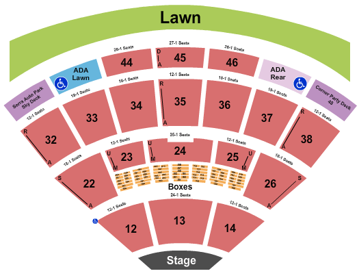 Blossom Music Center Pitbull Seating Chart